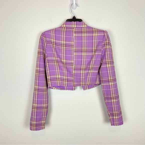 Superdown Dione Blazer Skirt Set in Purple - Picture 3 of 12